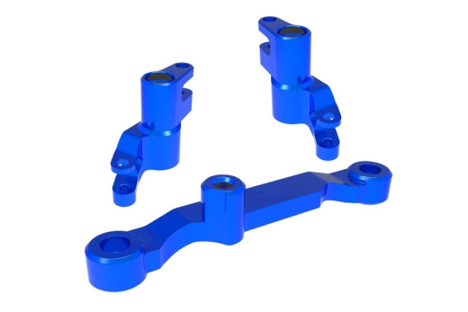 Traxxas Tuning Lenkung Umlenkung aus Aluminium in Blau für Mini-Maxx 1/16