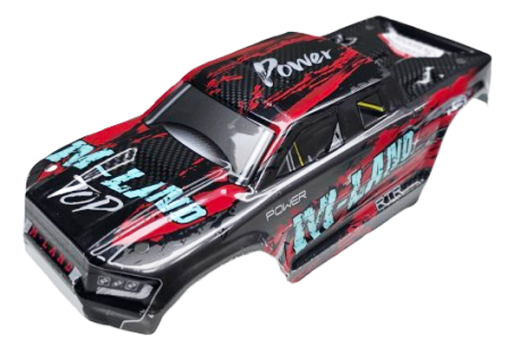 Amewi Ersatzteile Karosserie in Rot für M-Land Monstertruck 1/16