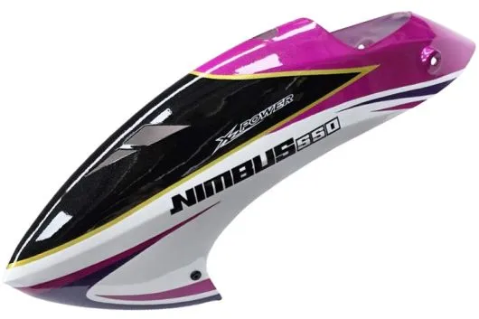 XLPower Ersatzteile Kabinenhaube in violett für Nimbus 550 V2 und Nitro