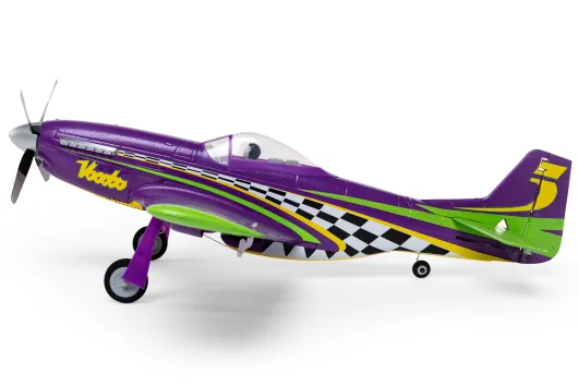 E-Flite Flugzeug UMX P-51D Voodoo BNF Basic mit AS3X und SAFE Select