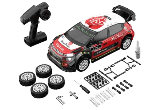 MJX Hyper Go RC-Car Citroen C3 WRC 4WD 1/10 ARTR Set ohne Akku oder Lader