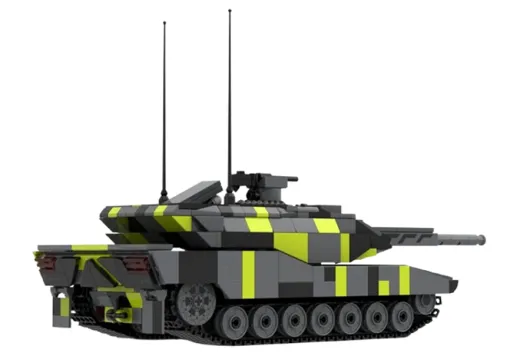 Stoneheap Klemmbausteine Panzer Rheinmetall Panther KF51 - 912 Teile