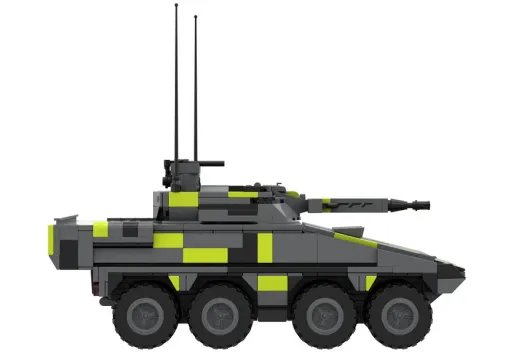 Stoneheap Klemmbausteine Panzer Rheinmetall Boxer Lance 2 - 667 Teile