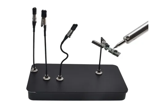 Helping Hand Klemmen Set magnetisch, biegsam, 12 Teilig