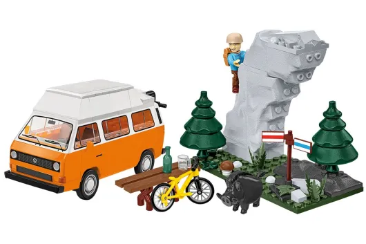 COBI Klemmbausteine Auto Volkswagen T3 Camper Van - 232 Teile