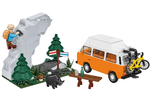 COBI Klemmbausteine Auto Volkswagen T3 Camper Van - 232 Teile