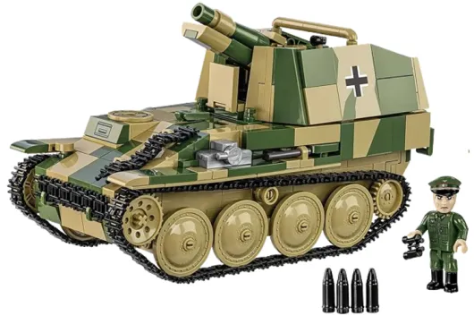 COBI Klemmbausteine Panzer Sturmpanzer 38T Grille Ausführung M - 720 Teile