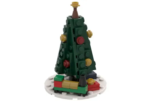 Stoneheap Klemmbausteine Die Kleine Weihnachtstanne - 80 Teile