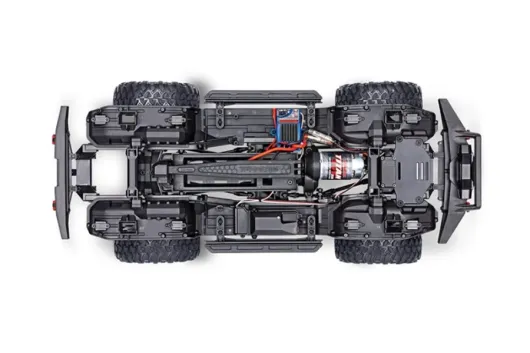 Traxxas TRX-4 Sport 4x4 grau 1/10 Scale-Crawler RTR Brushed Clipless ohne Akku oder Ladegerät