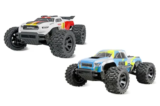 Amewi RC Auto Hyper Go MTX18 2-in-1 Monstertruck Truggy 1:18 RTR