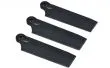 OXY Ersatzteile 3Blatt Heckrotorblätter in schwarz 50mm für OXY3