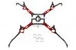 Rakonheli Tuning Rahmen aus carbon in rot für Blade Nano QX2 und Glimpse