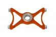 Rakonheli Zusätzliche 3. Hauptrotorwellenlagerplatte aus Aluminium für Rakonheli Hauptrahmen in orange für Blade 230S und 230S V2