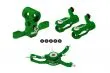 Rakonheli Hauptrotorkopf Set in grün für Blade Nano CPX, Nano CPS, Nano S2 und Nano S3