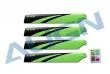Align Hauptrotorblätter 120mm in grün/schwarz für T-REX 150X und T15