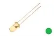 5mm LED in grün, runde Bauform mit Bedrahtung 20mA 3,2V