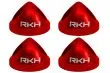Rakonheli Propeller Adapter aus Aluminium 4Stück in rot für Blade Torrent 110 FPV