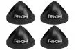 Rakonheli Propeller Adapter aus Aluminium 4Stück in schwarz für Blade Torrent 110 FPV