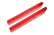 Rakonheli Hauptrotorblätter in transparentem rot 108mm für Blade mCPX, mCPX V2 und mCPS