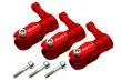Rakonheli Hauptrotorblatthalter in rot für Blade Trio 180CFX