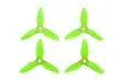 HQ Durable Prop Propeller New 3X4X3 aus Poly Carbonate in grün je 2CW+2CCW