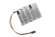 Eneloop Empfängerakku mit 1900mAh 6,0V in 5er Reihe geschalten F1x5 mit Servo Buchse
