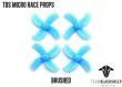 TBS X TinyWhoop Propeller Set 30mm 2xCW und 2xCCW in blau für 1mm Welle