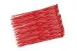 Kabelbinder mit sehr feinem Raster 200x2,7mm 100Stück in rot