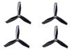 Gemfan FPV Race Propeller HULKIE POPO quick swap 5055 5x5,5x3 in schwarz