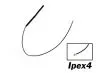 FrSky 2,4GHz 250mm IPEX4 Dipole Empfänger Antenne für X4R, X4RSB, S6R, S8R, G-RX8, G-RX6, RX4R, RX6R