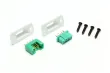 Einbaurahmen Set mit Multiplex Stecker und Buchse