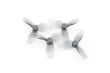 HQ Micro Whoop 3Blatt Propeller 31mm 2xCW und 2xCCW für 0,8mm Welle in grau transparent