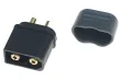 XT60H-M Stecker in schwarz