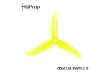 HQ Dreiblatt Propeller 4x2,5x3V2S 2xCW und 2xCCW für 5mm Welle in gelb