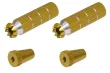 Steuerknüppelendstück / Gimbal Stick End / Typ B in gold mit M3 Gewinde 2Stück