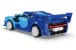 CaDA Klemmbausteine Blue Race Car RC Set RTR mit Fernsteuerung oder via APP und Antriebsset - 325 Teile