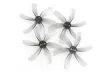 HQ Propeller T51MMX6 in grau aus Poly Carbonate 2CW+2CCW