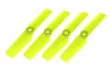 OMPHobby Ersatzteil Heckrotorblätter in gelb für OMPHobby M1 und M1 EVO Heli
