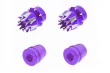 Steuerknüppelendstück / Gimbal Stick End / Typ S in violet mit M4 Gewinde 2Stück