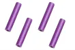 Abstandshalter / Spacer / Standoff M3 Aluminium eloxiert glatt in violet 4Stück 40mm