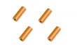 Abstandshalter / Spacer / Standoff M3 Aluminium eloxiert glatt in orange 4Stück 20mm