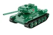 CaDA Klemmbausteine - Panzer Sowjetunion (Soviet Union) II Welt Krieg T-34 mit RC Set - 722 Teile