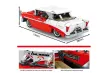 Sembo Klemmbausteine Retro Car roter Oldtimer - 814 Teile
