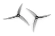 HQ Juicy 3Blatt Propeller 40x5,1x4mm in Schwarz Transparent Poly Carbonate 2xCW und 2xCCW