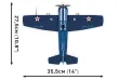 COBI Klemmbausteine Flugzeug F4F Wildcat - 375 Teile
