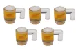Klemmbausteine Zubehör Bierkrug Set mit Lager Bier bestehend aus 5 Krügen