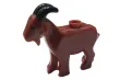Klemmbausteine Tier Ziege in braun