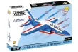 COBI Klemmbausteine Flugzeug Alpha Jet Patrouille de France - 387 Teile
