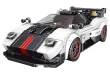 MouldKing Klemmbausteine Zonda Sport Auto - 374 Teile mit stapelbarer Displaybox/Sammelbox 19,5x9,5x8,5cm