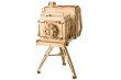 Lasercut Holzbausatz Standmodell Fotoapparat 140 Teile